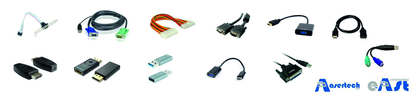 ADAPTADORES - COVERTIDORES - CABLES